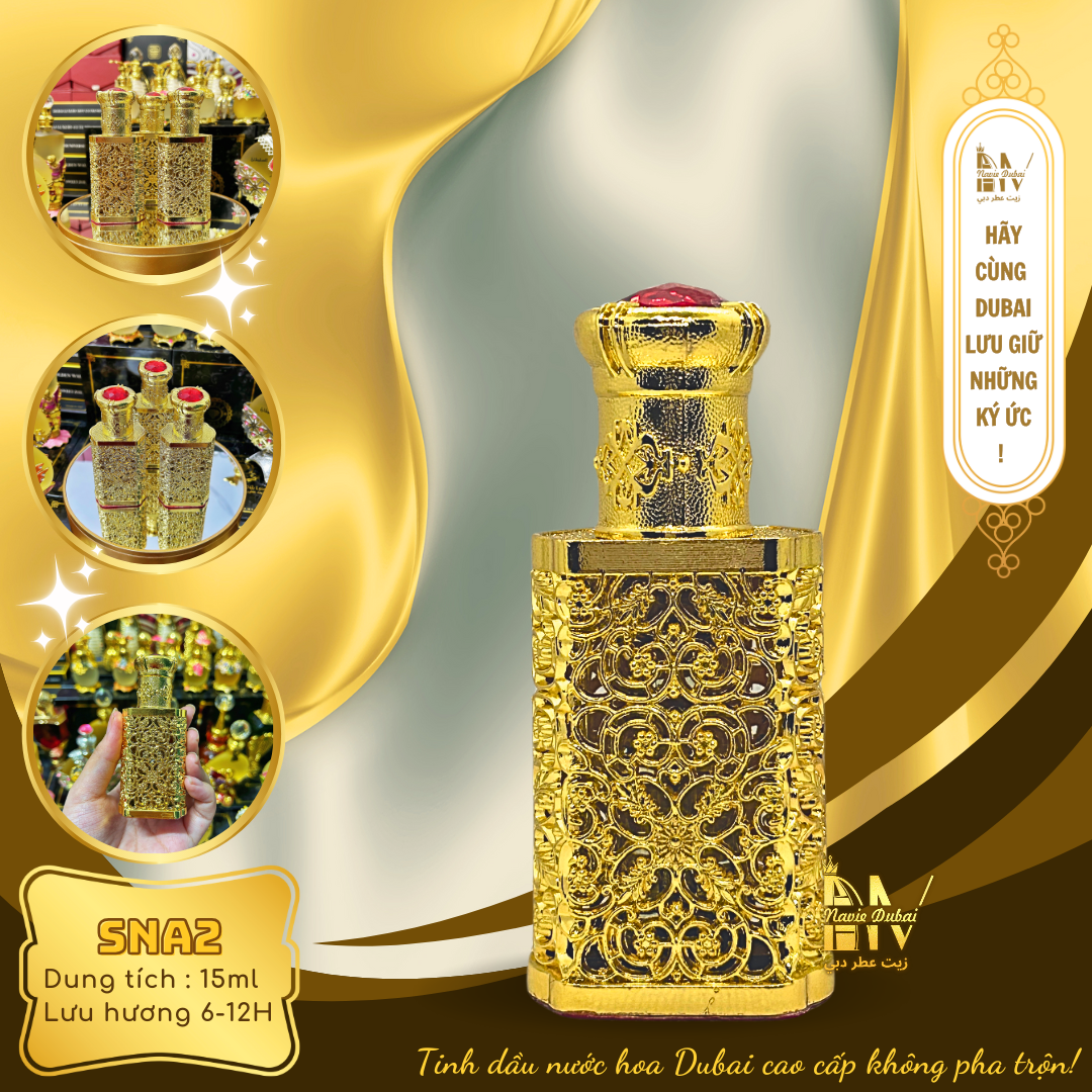  [SALE] Navie Dubai Tinh dầu nước hoa Dubai dành cho Nam SNA2 
