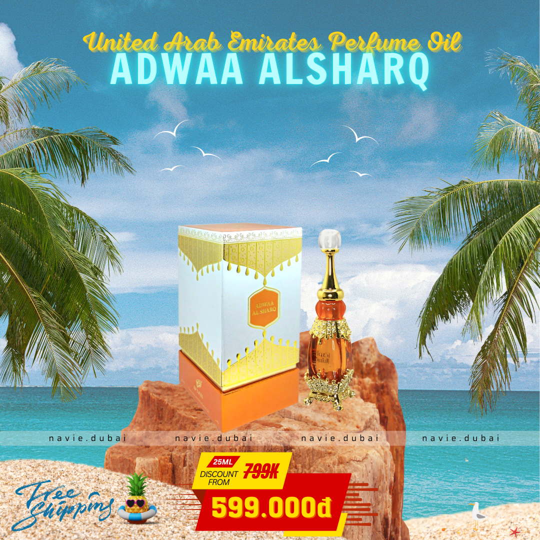  [Navie Dubai] Adwaa • Tinh dầu nước hoa Nội Địa Dubai 