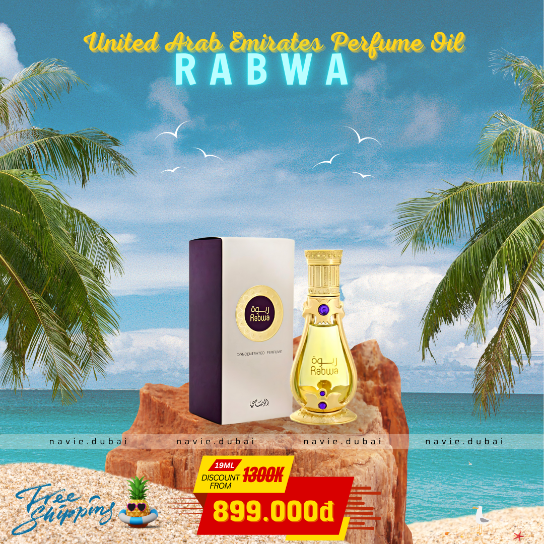  [Navie Dubai] Rabwa • Tinh dầu nước hoa Nội Địa Dubai 
