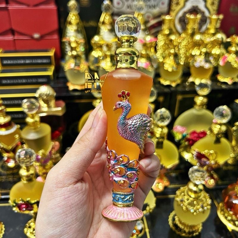  [SALE] Navie Dubai Tinh dầu nước hoa Dubai Chai Thiết kế Con công 