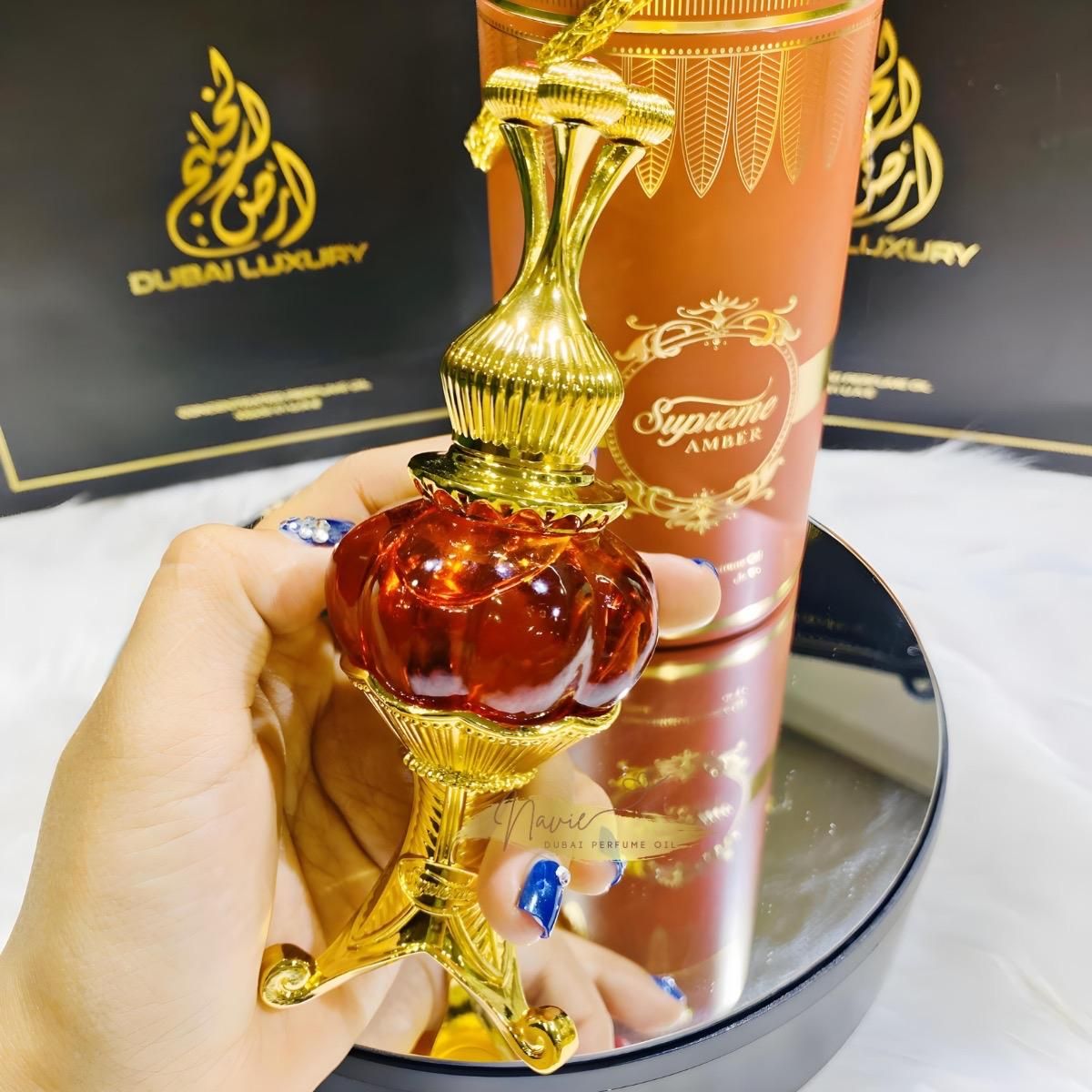  [Navie Dubai] Supreme Amber • Tinh dầu nước hoa Nội Địa Dubai 