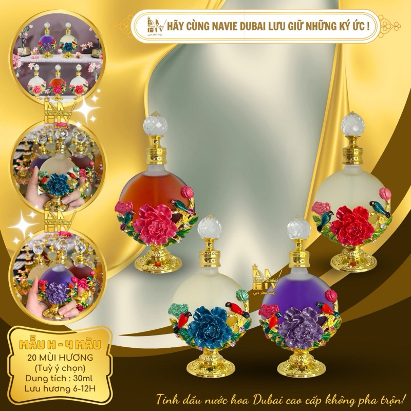  [H-30ml] Tinh dầu nước hoa Dubai cao cấp [Navie Dubai] 