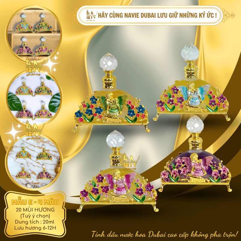  [E-20ml] Tinh dầu nước hoa Dubai cao cấp [Navie Dubai] 