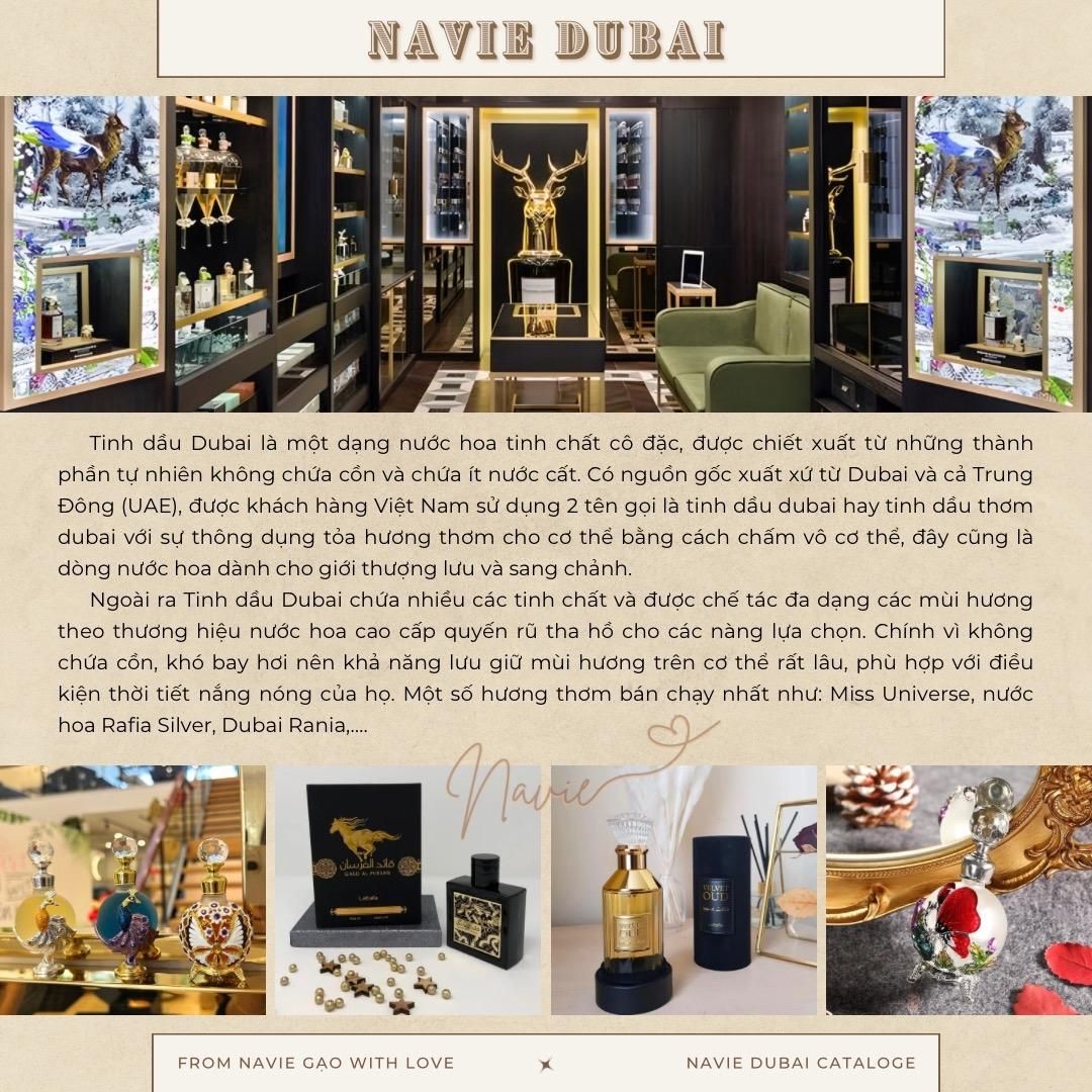  [Navie Dubai] Rabwa • Tinh dầu nước hoa Nội Địa Dubai 