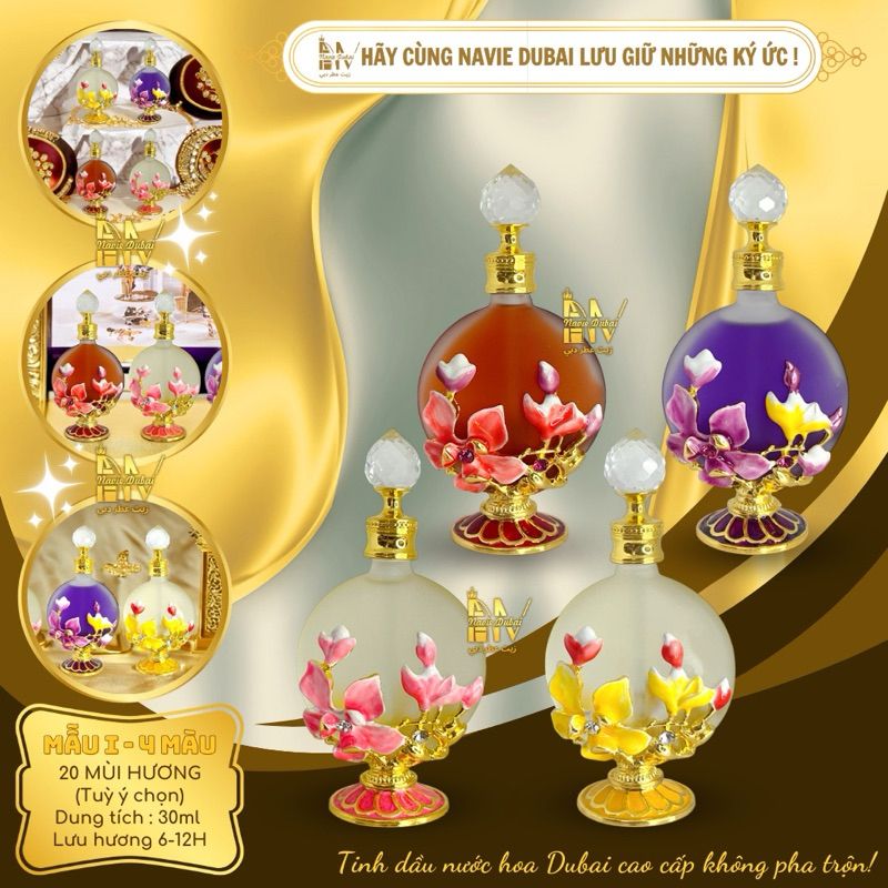  [i-30ml] Tinh dầu nước hoa Dubai cao cấp [Navie Dubai] 