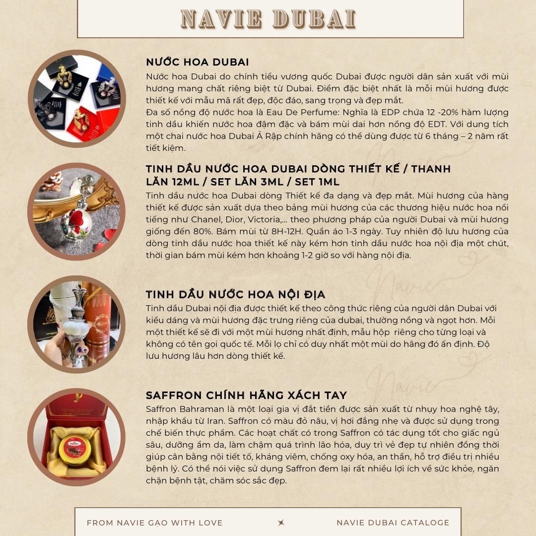  [Navie Dubai] ibhaar • Tinh dầu nước hoa Nội Địa Dubai 