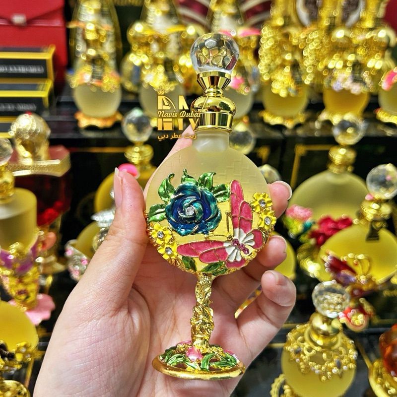  [SALE] Navie Dubai Tinh dầu nước hoa Dubai Chai Thiết kế hình Bướm 12ml 