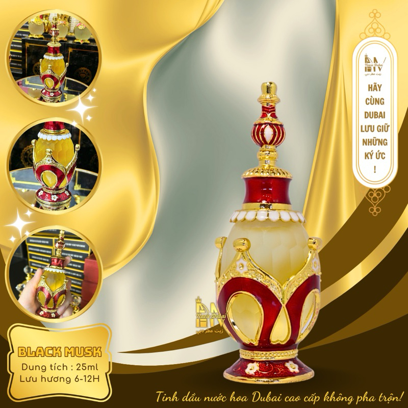  [SALE] Navie Dubai Tinh dầu nước hoa Dubai Chai Thiết kế 25ml 