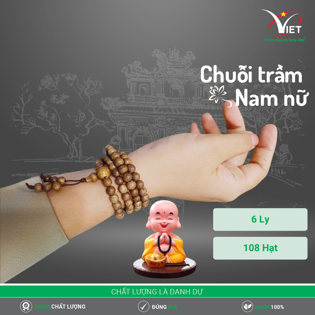 Chuỗi Trầm Tốc 6 Ly - 7 Ly