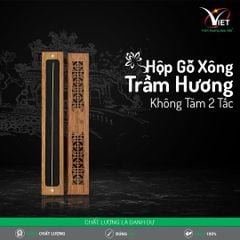 Hộp Gỗ Phụ Kiện Xông Trầm Hương Không Tăm