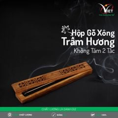 Hộp Gỗ Phụ Kiện Xông Trầm Hương Không Tăm