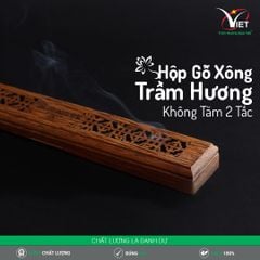 Hộp Gỗ Phụ Kiện Xông Trầm Hương Không Tăm