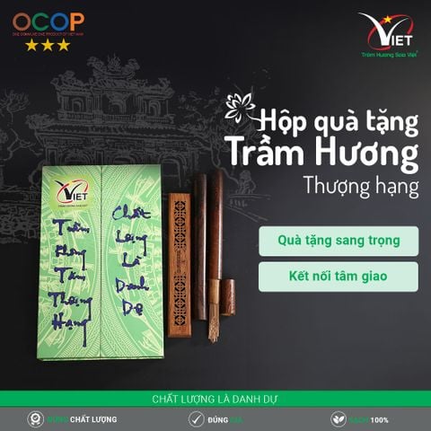 Hộp Quà Tặng Trầm Hương Thượng Hạng