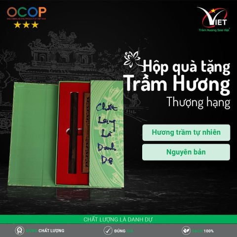 Hộp Quà Tặng Trầm Hương Thượng Hạng