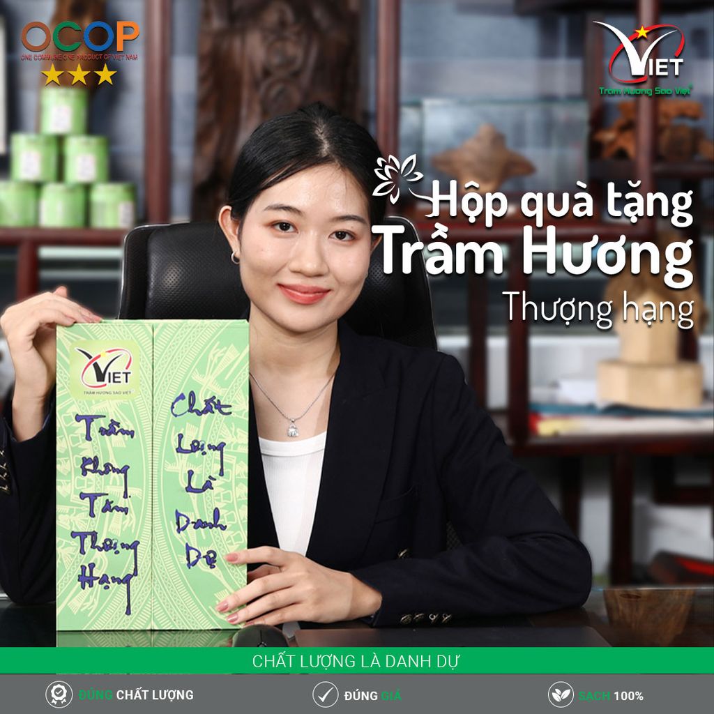 Hộp Quà Tặng Trầm Hương Thượng Hạng