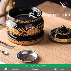 Lò xông + sánh Trầm