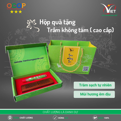 HỘP QUÀ TẶNG TRẦM KHÔNG TĂM CAO CẤP