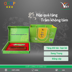 HỘP QUÀ TẶNG TRẦM KHÔNG TĂM CAO CẤP