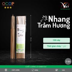 Nhang Trầm Hương 3 Tấc Thẻ ( Tép ) 100 Cây