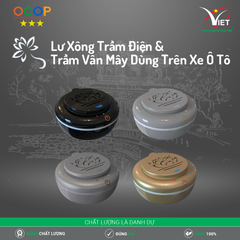 Lư Xông Trầm Điện & Trầm Vân Mây Dùng Trên Xe Ô Tô – Trải Nghiệm Mùi Hương Thư Giãn Đẳng Cấp