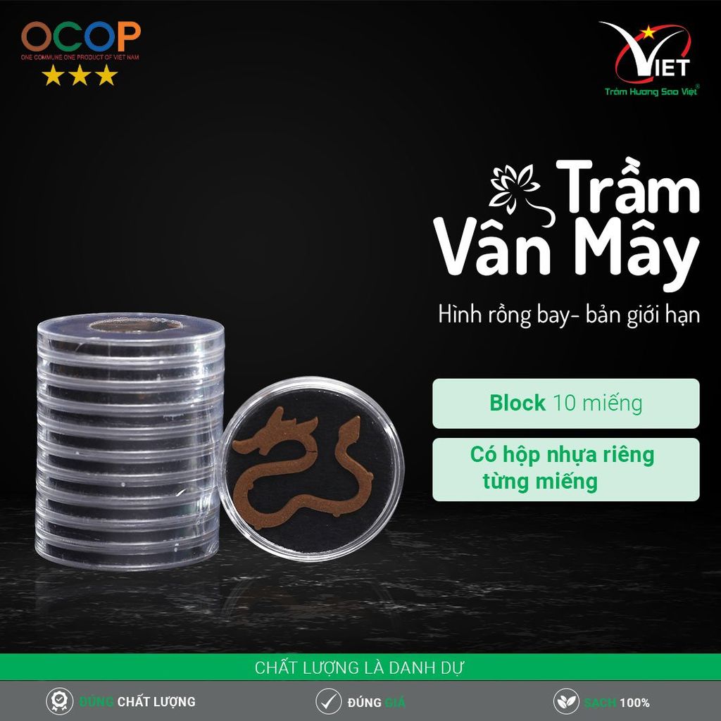 Trầm Vân Mây Hình Rồng - Phiên Bản Giới Hạn