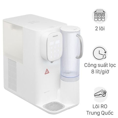 MÁY LỌC NƯỚC ĐỂ BÀN RO NÓNG LẠNH PHILIPS ADD6912WH/74