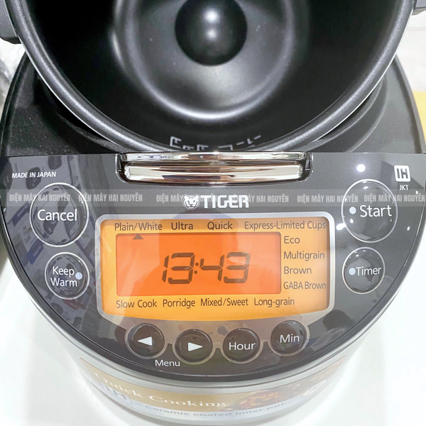 Nồi Cơm Điện Tử Cao Tần Tiger 1 lít JKT-F10W