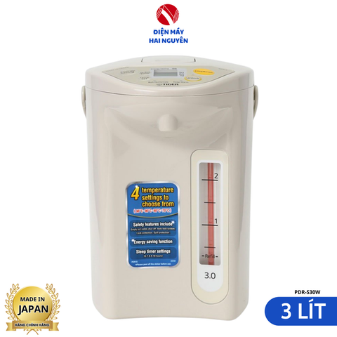 Bình Thủy Điện Tiger PDR-S30W - Dung tích 3 lít