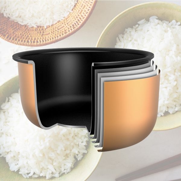 Nồi cơm điện tử Panasonic 1 lít SR-DL104WRA