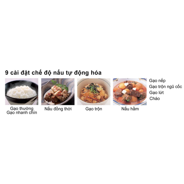 Nồi cơm điện Tiger JAX-S10W