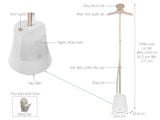 Bàn ủi hơi nước đứng Panasonic NI-GSG060WRA