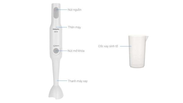 Máy xay cầm tay Philips HR2531/00