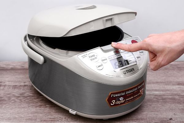 Nồi cơm điện tử cao tần Tiger 2 trong 1 JKW-A18W - Dung tích 1.8L