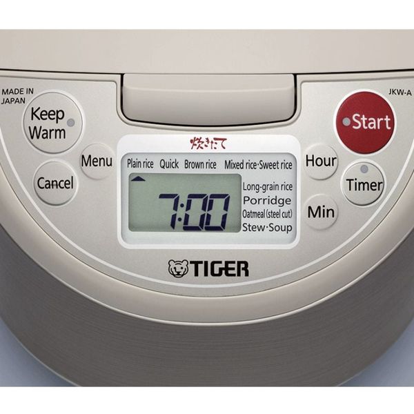 Nồi cơm điện tử cao tần Tiger 2 trong 1 JKW-A18W - Dung tích 1.8L