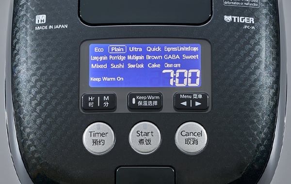 Nồi cơm điện tử cao tần áp suất Tiger 1.8 lít JPC-W18W