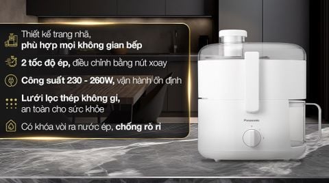 Máy Ép Trái Cây Panasonic MJ-CS100WRA