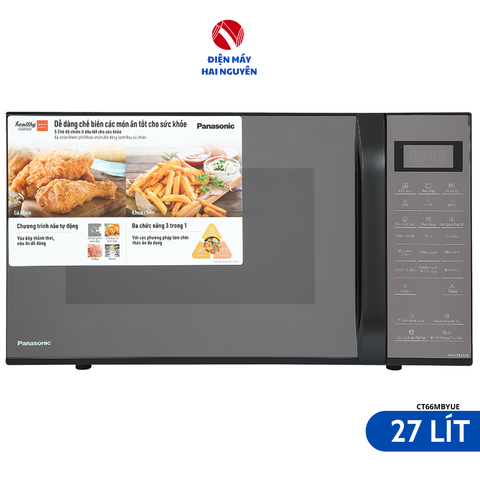 Lò Vi Sóng Panasonic NN-CT66MBYUE 27 Lít