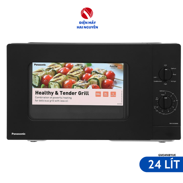 Lò vi sóng có nướng Panasonic NN-GM34NBYUE 24 lít