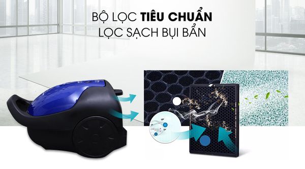 Máy hút bụi có túi Panasonic MC-CG371AN46