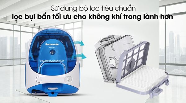Máy hút bụi không túi Panasonic MC-CL305BN46