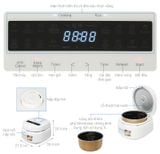 Nồi cơm điện tử Panasonic 1 lít SR-DK104WRA