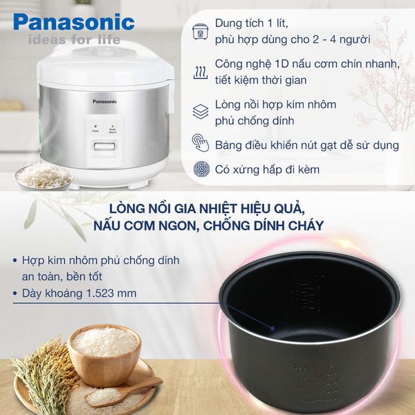 Nồi cơm điện cao tần Panasonic SR-HL151KRA 1.5 lít