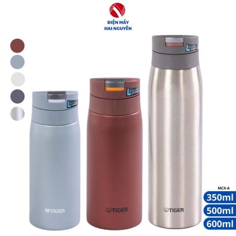 Bình giữ nhiệt lưỡng tính nắp đẩy Tiger MCX-A