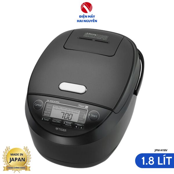 Nồi cơm điện tử cao tần áp suất Tiger 1.8 lít JPM-H18V