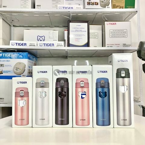 Bình giữ nhiệt lưỡng tính nắp đẩy Tiger MMJ-A