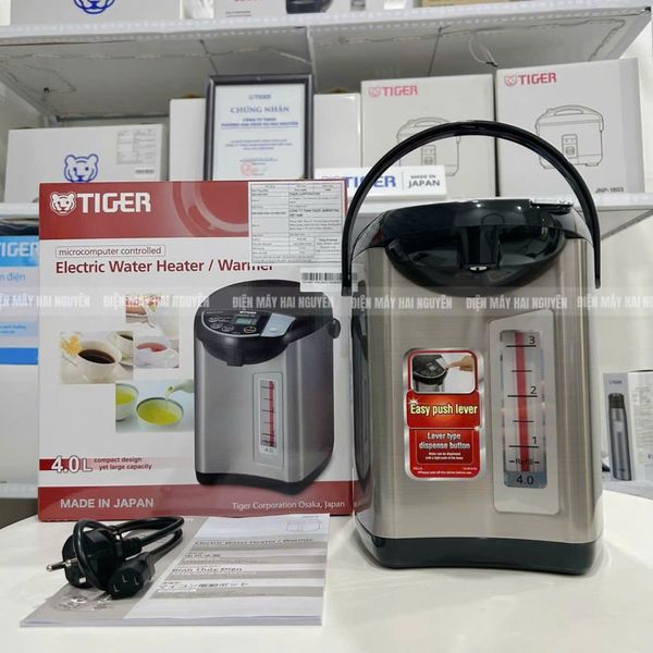 Bình Thủy Điện Tiger PDU-A40W - Dung tích 4 lít