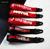 MÓC KHOÁ DÂY POLYESTER ĐẦU SẮT
