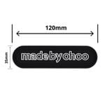 LOGO PVC SIZE 35mmx120mm