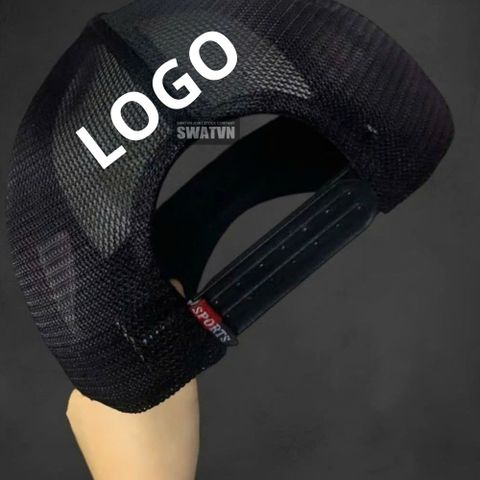 MŨ LƯỠI TRAI LOGO CAO SU