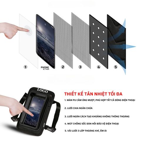 TÚI TREO ĐẦU XE  MÁY K5